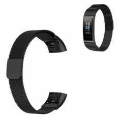 Pasek stalowy do Huawei Band 3/4 PRO (Czarne)