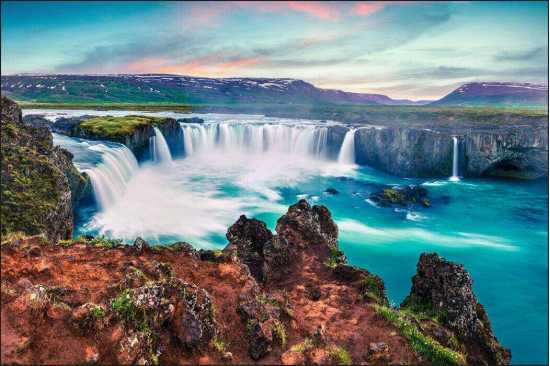 Fototapeta Wodospad Godafoss 520x318 /220407555