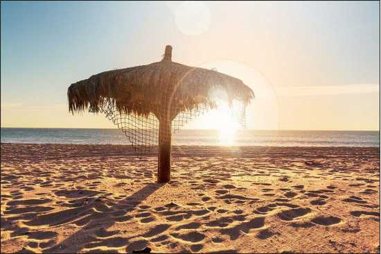 Fototapeta Plaża Zachód Słońca 60 x 90