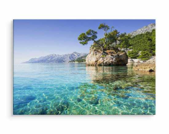 Obraz Riwiera Makarska, Chorwacja 120x80