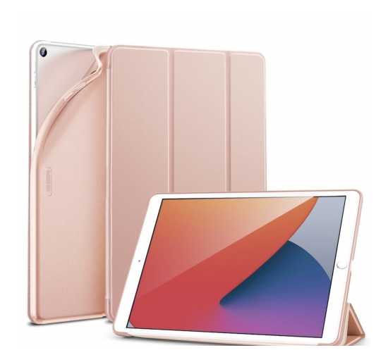 Etui iPad 10.2 2019 2020 ESR Rebound Slim (złoty róż)