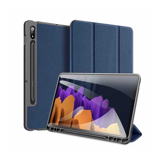 Etui Samsung Galaxy Tab S7 Dux Ducis Domo Smart Sleep (niebieskie)