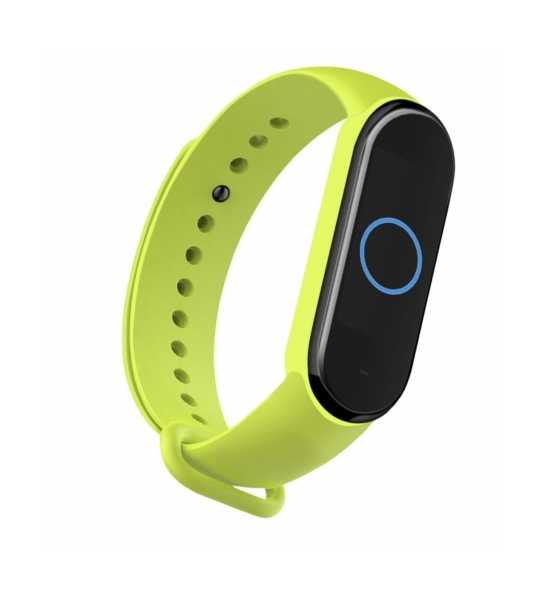 Pasek Xiaomi Mi Band 5 silikon opaska zielony bransoleta