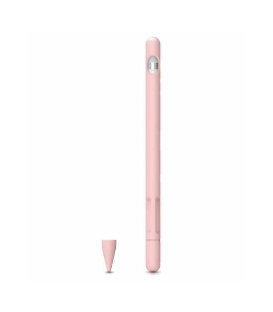 Adapter Etui Case Apple Pencil 1 Gen. silikonowy (różowy)